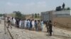 FILE: Voters queued to cast votes in Pakistani general in North Waziristan tribal district on July 25, 2018.