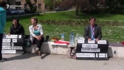 Radnice 'Borca' 1. maj dočekale pred Vladom FBiH