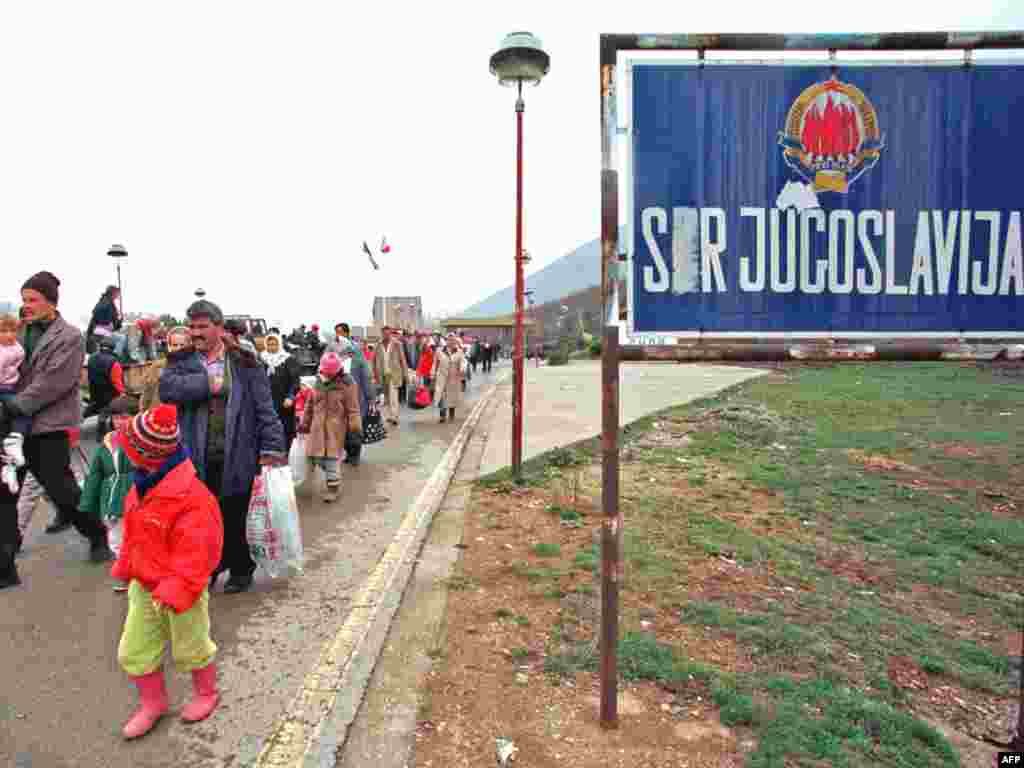 Refugjatët kosovarë...