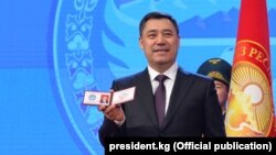 Президент Садыр Жапаров.