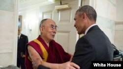 Президент Барак Обама менен Далай Лама. 15-июнь, 2016-жыл