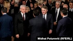 Članovi Predsjedništva BiH Šefik Džaferović i Željko Komšić