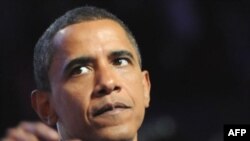 باراک اوباما پیشتر گفته بود که جهان بايد به صورت جدی به ايران برای برنامه هسته ای اش فشار آورد. (عکس: AFP)