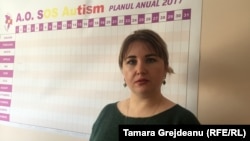 Directoarea Asociației SOS Autism Aliona Dumitraș