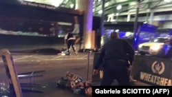 La locul atacului de la Londra