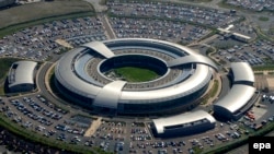 Sediul Agenției guvernamentale britanice de supraveghere a comunicațiilor (GCHQ) din Cheltenham