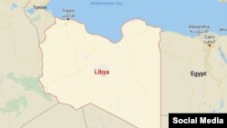 Ливиянын картасы. 