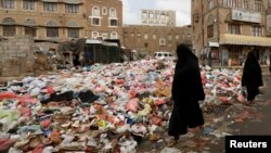 صنعا، پایتخت یمن، هشتم مه ۲۰۱۷