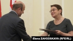 Анатолий Джиджоев и Нателла Акаба