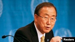 بان گی‌مون، دبیرکل سازمان ملل متحد.