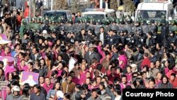 Эътирози тибетиҳо дар музофоти Гзиаҳе Гансу (Чин), 14-уми марти соли 2008