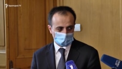 Міністр охорони здоров'я Вірменії Арсен Торосян, червень 2020 року