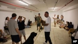 Сокинони Тел-Авив дар паноҳгоҳҳо