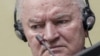 Ratni general Vojske Republike Srpske Ratko Mladić u sudnici u Hagu, 8. juni, 2021. 
