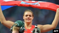 Sandra Perković slavi pobjedu