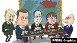 Карикатура на Минский саммит-2