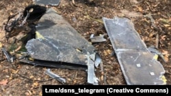 Ілюстраційне фото. Уламки російського БПЛА «Герань-2», виявлені на Київщині, 10 травня 2025 року