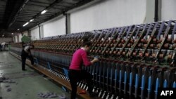 Fabrikë tekstili në Kosovë