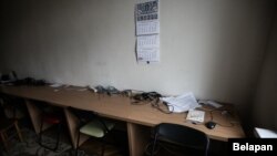 Офіс «Белсату» після обшуку, 31 березня 2017 року