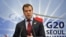 Дмитрий Медведев на саммите "большой двадцатки" в Сеуле