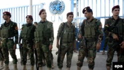 Курдські солдати на варті, Ербіль, 4 серпня 2014 року