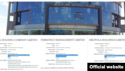 Зарегистрированные на Кипре компании Бахтиёра Фазылова находятся по одному и тому же адресу и имеют одного и того же управляющего.