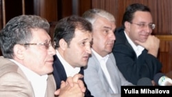Mihai Ghimpu, Vlad Filat, Serafim Urechean, Marian Lupu