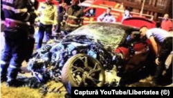 Mario Iorgulescu conducea un bolid când s-a suit accelerând la maximum peste autoturismul condus de un tânăr de 24 de ani. Victima „stătea ca un covrig, era tot rupt în el, îl ţineau doar pantalonii” a relatat un martor în instanță.