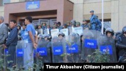 Каракол шаарында өткөн митинг. 7-октябрь, 2013-жыл.