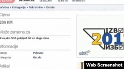 Oglas o prodaji glasa