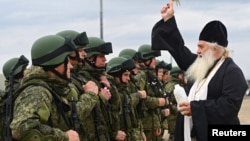 Російські резервісти перед відправкою на війну проти України, 31 жовтня 2022 року