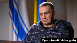 Алексей Неижпапа, вице-адмирал, командующий ВМС Украины во время интервью редакции Крым.Реалии, Одесса, 27 марта 2025 года