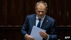 Очільник польського уряду підбив підсумки піврічного головування Польщі в Раді ЄС і в цьому контексті поділився враженнями щодо того, як налаштована нинішня американська адміністрація у війні Росії проти України