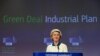 European Commission President Ursula presents a "communication" detailing the EU's "Green Deal Industrial Plan" in Brussels