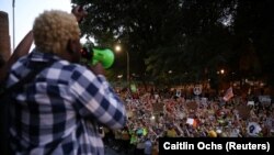 Портленд шаарындагы расалык теңсиздикке каршы акция. 20-июль, 2020-жыл.