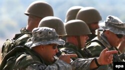 Од тренингот меѓу македонските војници и припадници на Националната гарда на Вермонт 