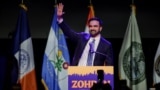 Candidatul democrat la primăria orașului New York, Zohran Mamdani, a câștigat cursa pentru primăria orașului New York în 2025. 4 noiembrie 2025. 