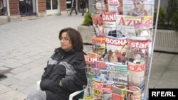 Ulična prodaja novina u Sarajevu