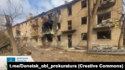 Наслідки попередніх російських ударів по Дружківці, архівне фото