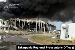 Російсія ракетним ударом зруйнувала завод американської компанії Flextronics у Макачеві. Закарпаття, Україна, 21 серпня 2025 року