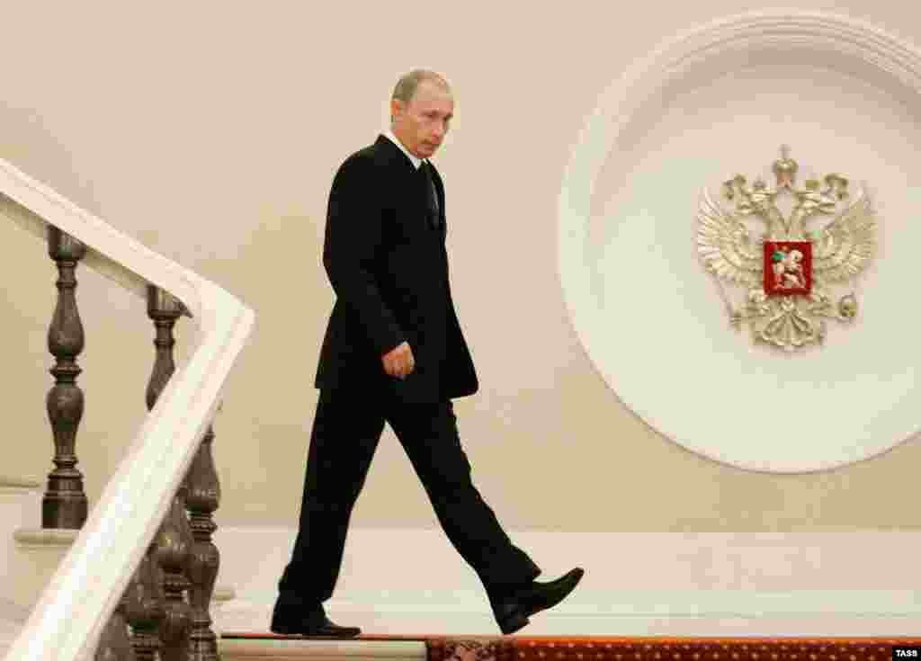 Președintele Vladimir Putin la Kremlin, iunie 2006