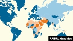 У деяких країнах геям та лесбійкам загрожує в’язниця або й гірше ­– інфографіка
