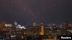 Збиття російських безпілотників над Києвом, лютий 2025 року