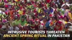 Intrusive Tourists Threaten Ancient Spring Ritual In Pakistan