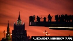 Moszkvai naplemente 2019. november 25-én