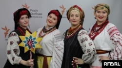 Участницы народного театра фольклорной песни «Дивина»