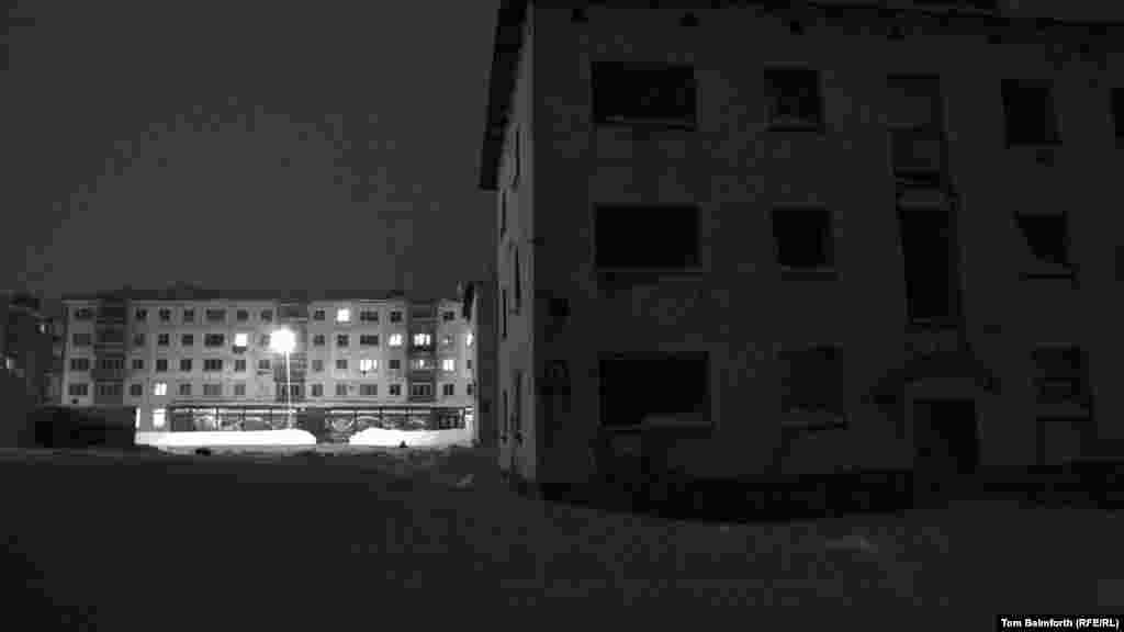 Покинута будівля у Воргашорі