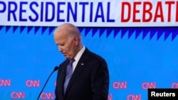 Joe Biden na CNN-ovoj TV debati u Atlanti, Georgia, SAD, 27. juna 2024.
