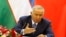Uzbek President Islam Karimov during a recent China visit