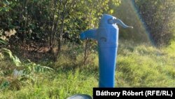 Közkút a Kauzsay tanyán